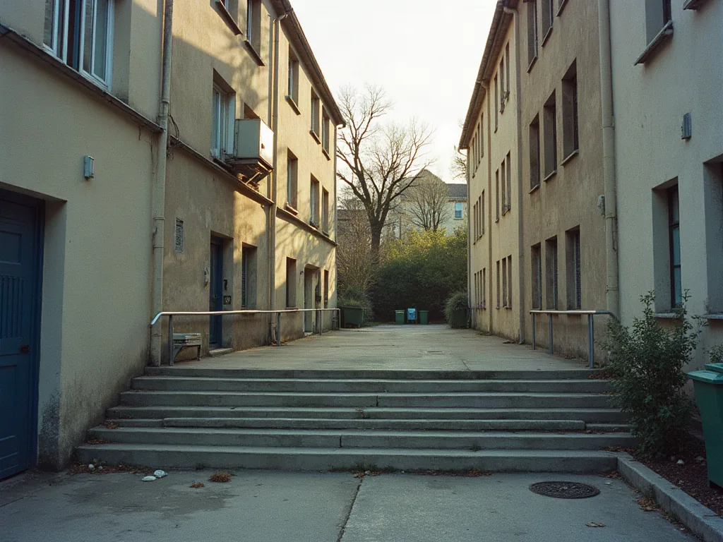 Montauban : les quartiers à éviter avant d'acheter ou de louer Entrée d'un immeuble d'habitat social dans un quartier de Montauban