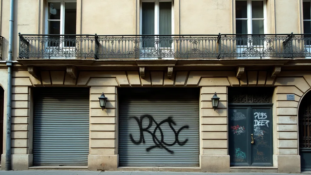 Quartiers à Paris à éviter : la carte 2026 pour ne pas se tromper Façade d'immeuble parisien avec balcons en fer forgé dans un quartier populaire du nord de Paris