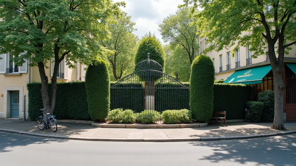 Vincennes : les quartiers à éviter (et ceux qui valent vraiment le coup) Rue calme avec jardin public et boulangerie dans une ville de petite couronne parisienne